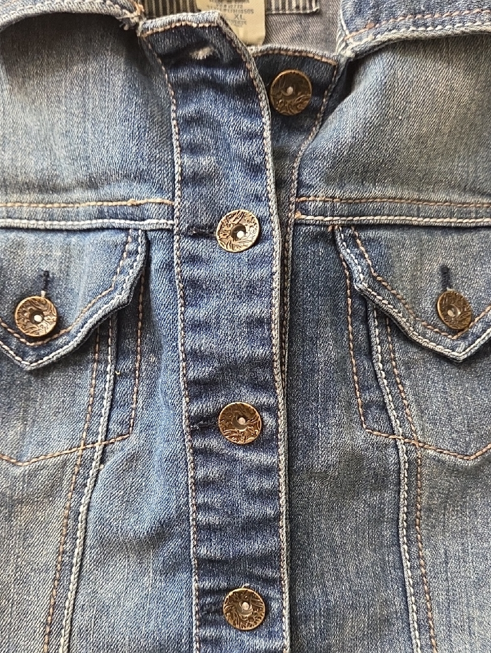 True Soulmate Vintage Denim Vest - Picture 10 of 12